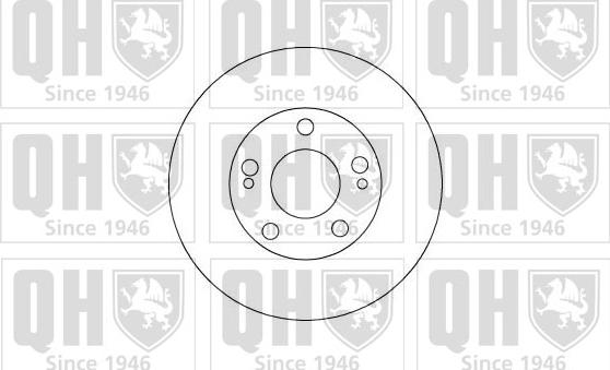 Quinton Hazell BDC4981 - Disque de frein cwaw.fr