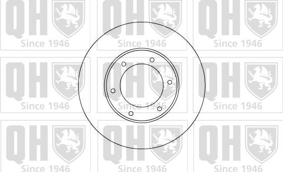 Quinton Hazell BDC4936 - Disque de frein cwaw.fr