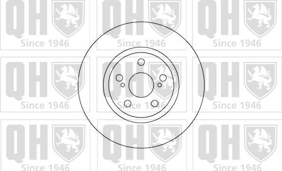 Quinton Hazell BDC4920 - Disque de frein cwaw.fr