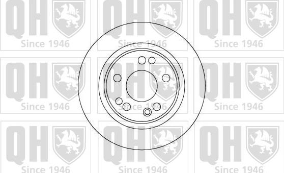 Quinton Hazell BDC4542 - Disque de frein cwaw.fr