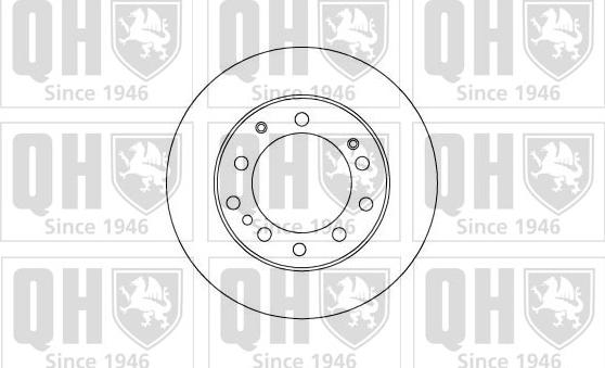 Quinton Hazell BDC4516 - Disque de frein cwaw.fr