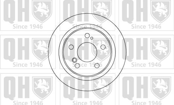 Quinton Hazell BDC4538 - Disque de frein cwaw.fr