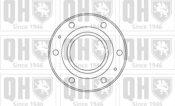 Quinton Hazell BDC4653 - Disque de frein cwaw.fr