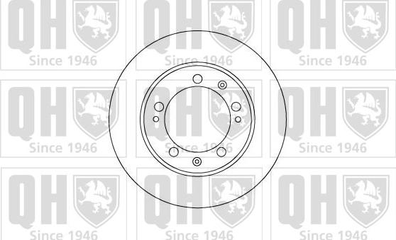 Quinton Hazell BDC4148 - Disque de frein cwaw.fr