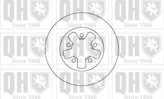 Quinton Hazell BDC4118 - Disque de frein cwaw.fr