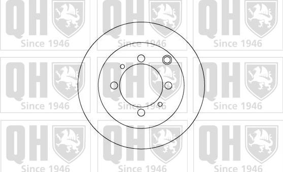 Quinton Hazell BDC4882 - Disque de frein cwaw.fr