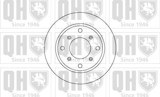 Quinton Hazell BDC4828 - Disque de frein cwaw.fr