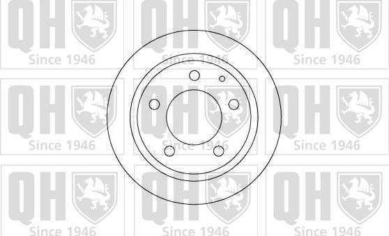 Quinton Hazell BDC4874 - Disque de frein cwaw.fr