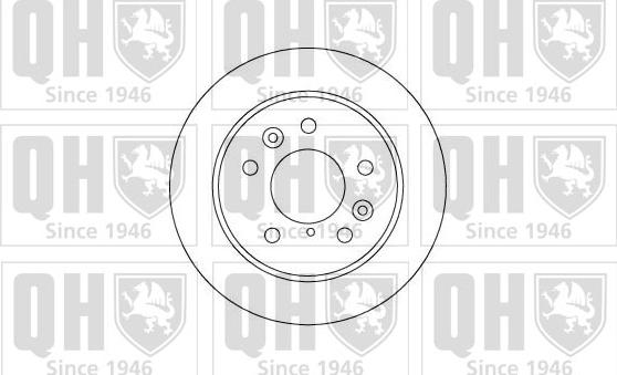 Quinton Hazell BDC4388 - Disque de frein cwaw.fr