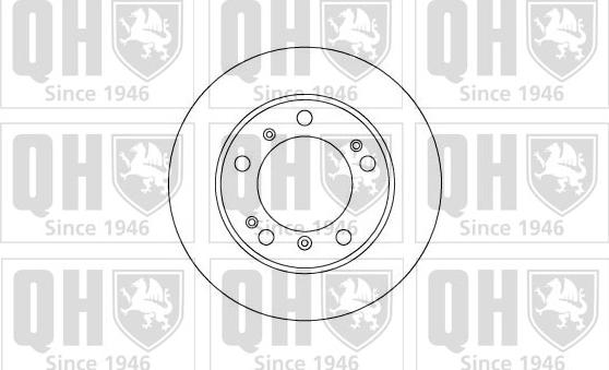 Quinton Hazell BDC4791 - Disque de frein cwaw.fr