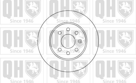 Quinton Hazell BDC4767 - Disque de frein cwaw.fr