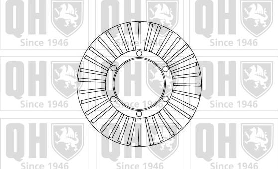 Quinton Hazell BDC4718 - Disque de frein cwaw.fr