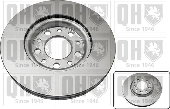 Quinton Hazell BDC6191 - Disque de frein cwaw.fr