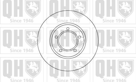 Quinton Hazell BDC3136 - Disque de frein cwaw.fr