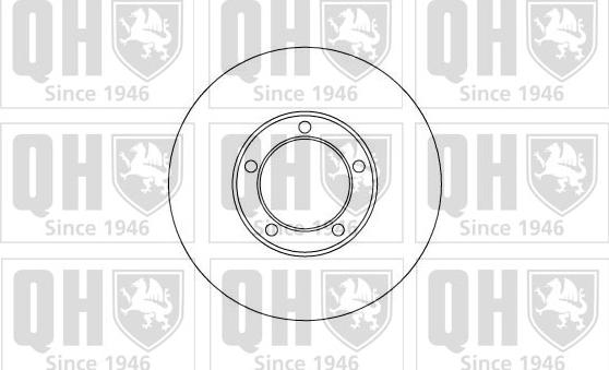 Quinton Hazell BDC3475 - Disque de frein cwaw.fr