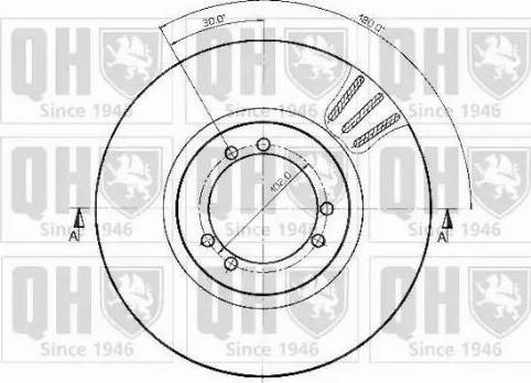 Quinton Hazell BDC3506 - Disque de frein cwaw.fr