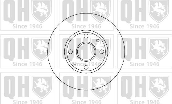 Quinton Hazell BDC3109 - Disque de frein cwaw.fr