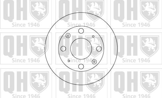 Quinton Hazell BDC3385 - Disque de frein cwaw.fr