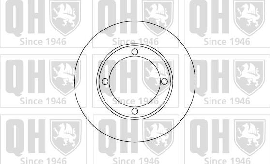 Quinton Hazell BDC3268 - Disque de frein cwaw.fr