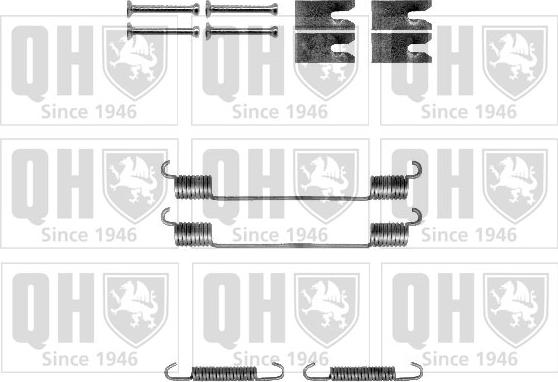 Quinton Hazell BFK453 - Kit d'accessoires, mâchoire de frein cwaw.fr