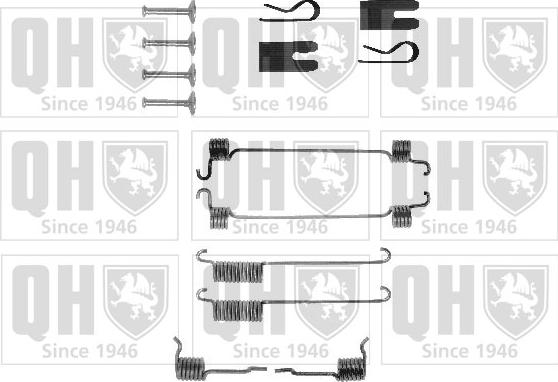 Quinton Hazell BFK415 - Kit d'accessoires, mâchoire de frein cwaw.fr