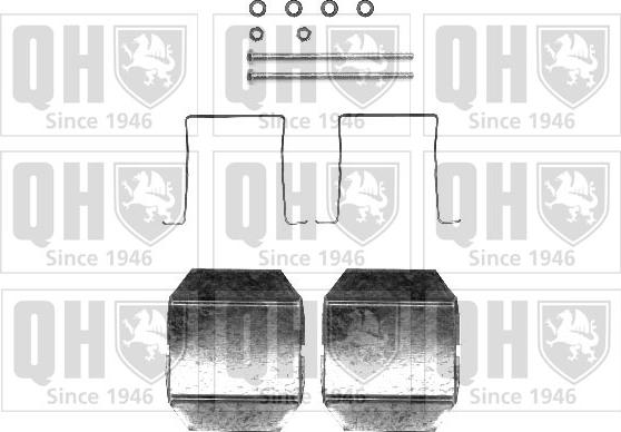 Quinton Hazell BFK894 - Kit d'accessoires, mâchoire de frein cwaw.fr