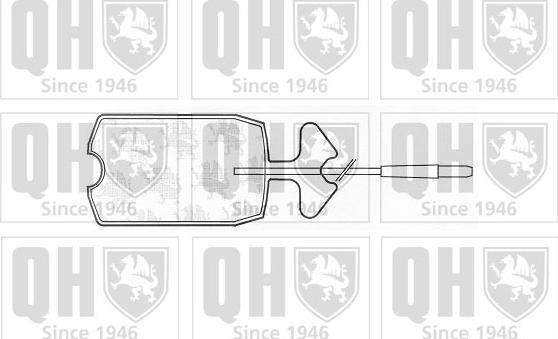 Quinton Hazell BP451 - Kit de plaquettes de frein, frein à disque cwaw.fr