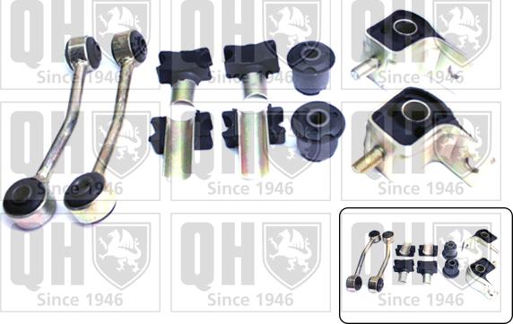 Quinton Hazell EMBK2257 - Kit de réparation, suspension du stabilisateur cwaw.fr