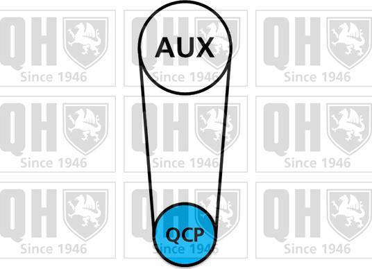 Quinton Hazell QBPK9109 - Pompe à eau + kit de courroie de distribution cwaw.fr