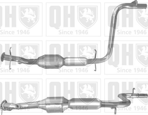 Quinton Hazell QCAT90597 - Catalyseur cwaw.fr