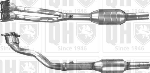 Quinton Hazell QCAT90694 - Catalyseur cwaw.fr