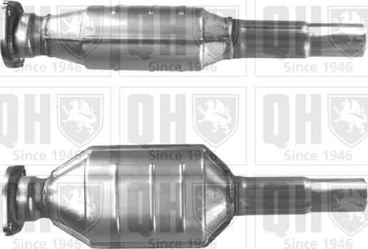 Quinton Hazell QCAT90648 - Catalyseur cwaw.fr