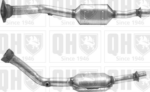 Quinton Hazell QCAT90173 - Catalyseur cwaw.fr