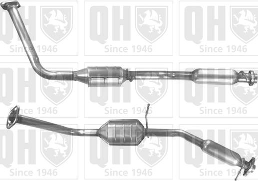 Quinton Hazell QCAT90893 - Catalyseur cwaw.fr