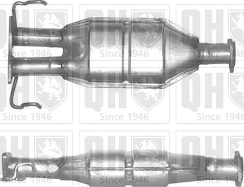 Quinton Hazell QCAT90740 - Catalyseur cwaw.fr