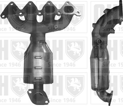 Quinton Hazell QCAT91909H - Catalyseur cwaw.fr