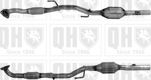 Quinton Hazell QCAT91589H - Catalyseur cwaw.fr