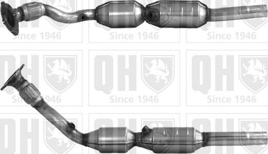 Quinton Hazell QCAT91032 - Catalyseur cwaw.fr