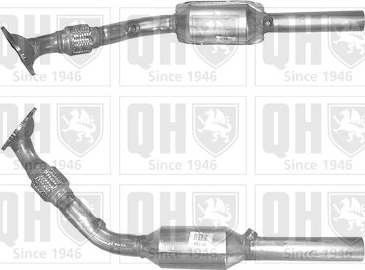 Quinton Hazell QCAT91194 - Catalyseur cwaw.fr