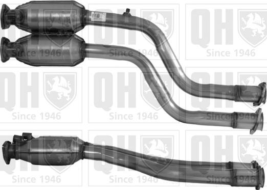 Quinton Hazell QCAT91101H - Catalyseur cwaw.fr