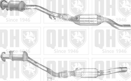 Quinton Hazell QCAT91333H - Catalyseur cwaw.fr