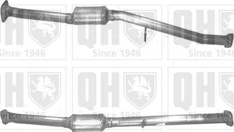 Quinton Hazell QCAT91238 - Catalyseur cwaw.fr