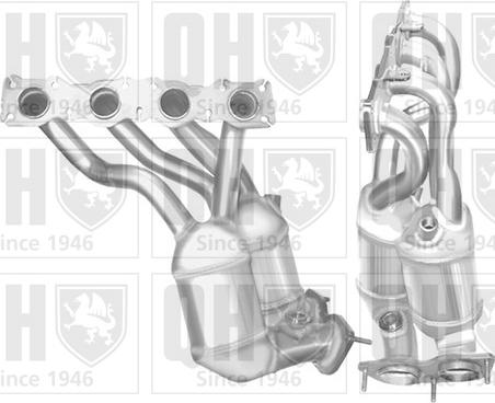 Quinton Hazell QCAT92467H - Catalyseur cwaw.fr