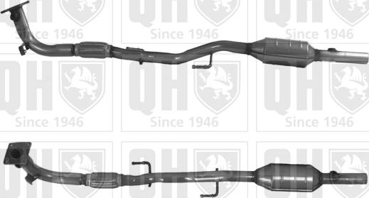 Quinton Hazell QCAT92078H - Catalyseur cwaw.fr