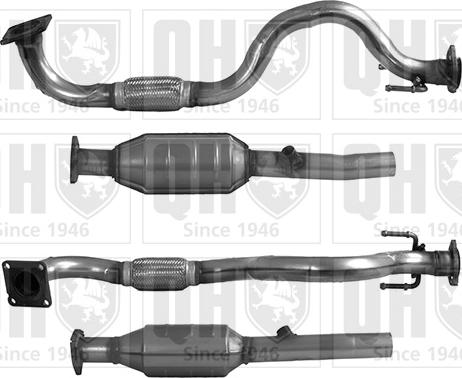 Quinton Hazell QCAT92362H - Catalyseur cwaw.fr