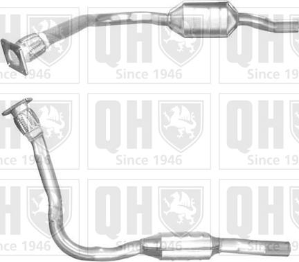 Quinton Hazell QCAT80014 - Catalyseur cwaw.fr