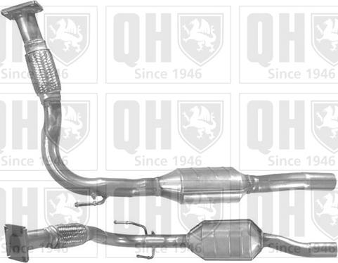 Quinton Hazell QCAT80085H - Catalyseur cwaw.fr