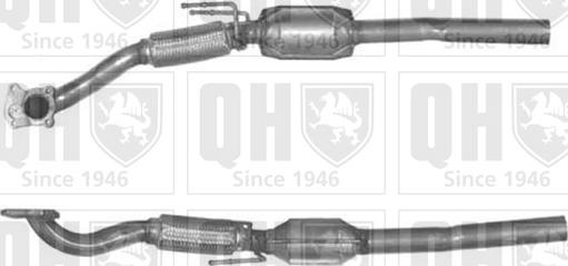 Quinton Hazell QCAT80149 - Catalyseur cwaw.fr