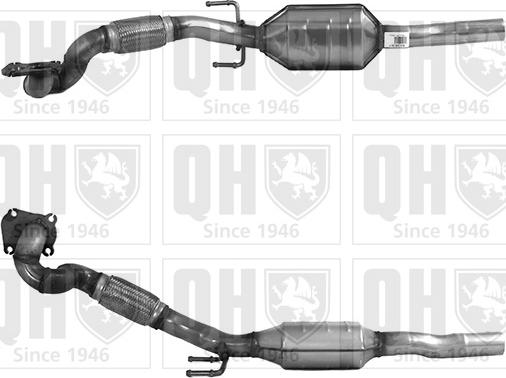 Quinton Hazell QCAT80383H - Catalyseur cwaw.fr