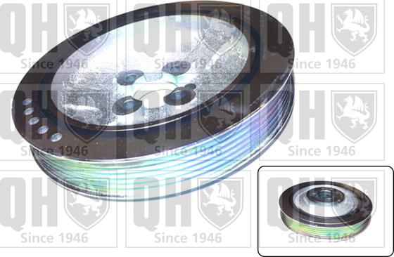 Quinton Hazell QCD154 - Poulie, vilebrequin cwaw.fr